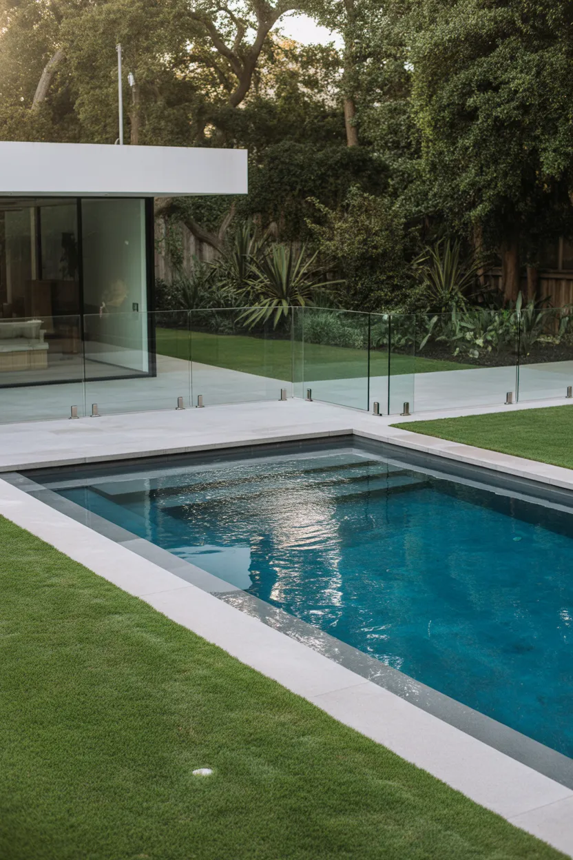 Use Glass Fencing for a Clean Open View