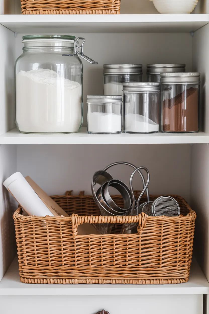 A Baking Zone with Everything in One Place