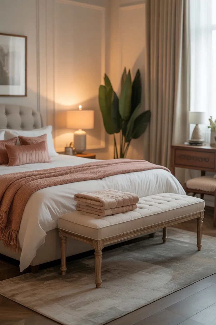 Add a Bench at the End of the Bed