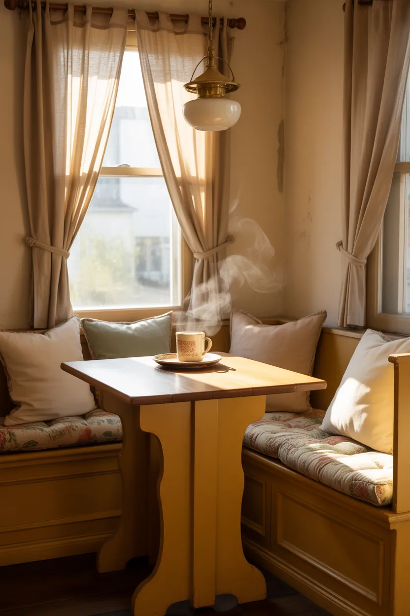 Add a Breakfast Nook with Cozy Personality