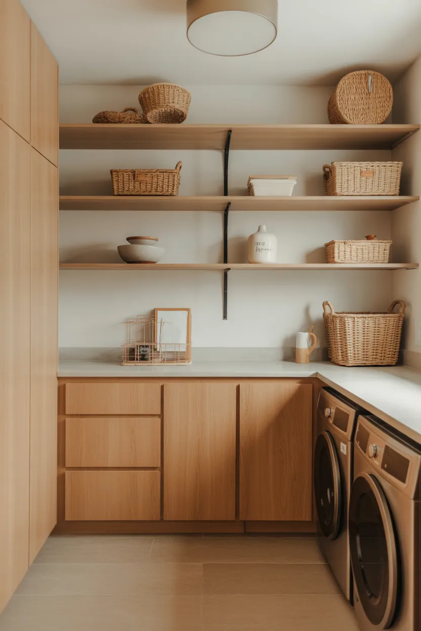 Choose Warm Wood Tones for a Softer Look