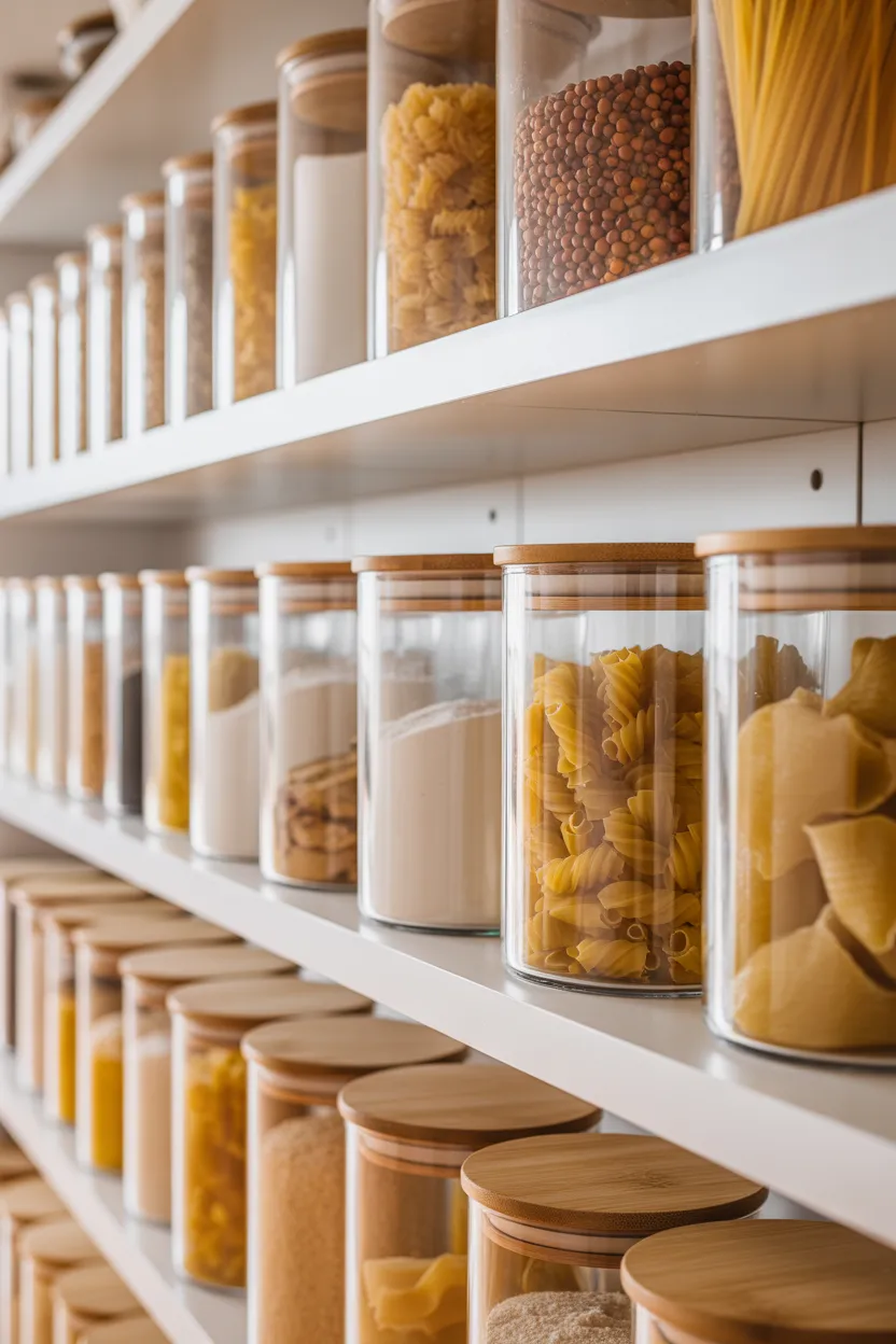 Clear Storage Containers for a Clean Visual Look