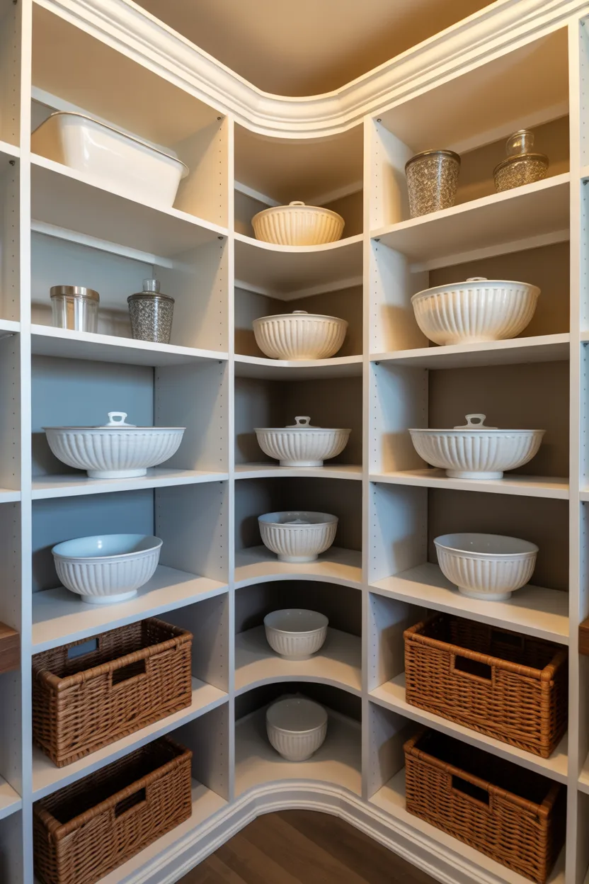 Corner Shelves That Stop Space from Going to Waste