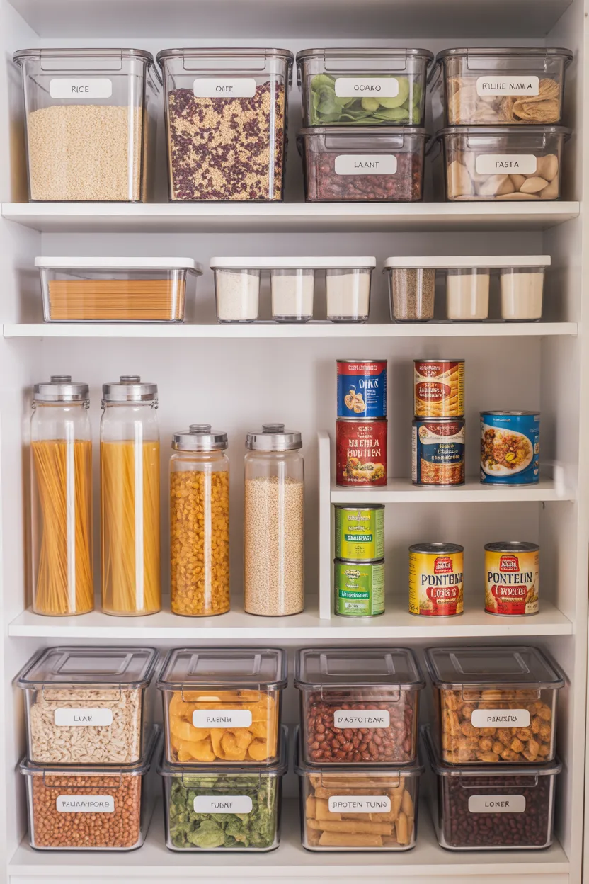 Create a Meal Prep Shelf