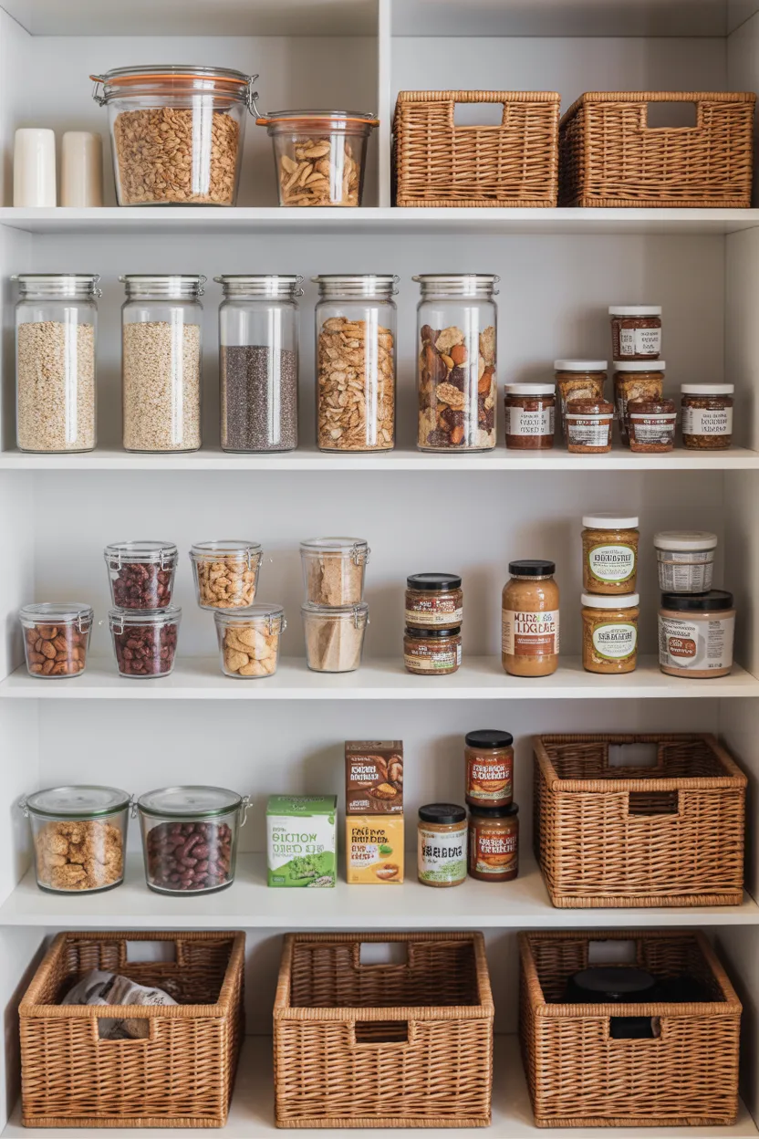 Dedicate One Shelf to Healthy Pantry Foods