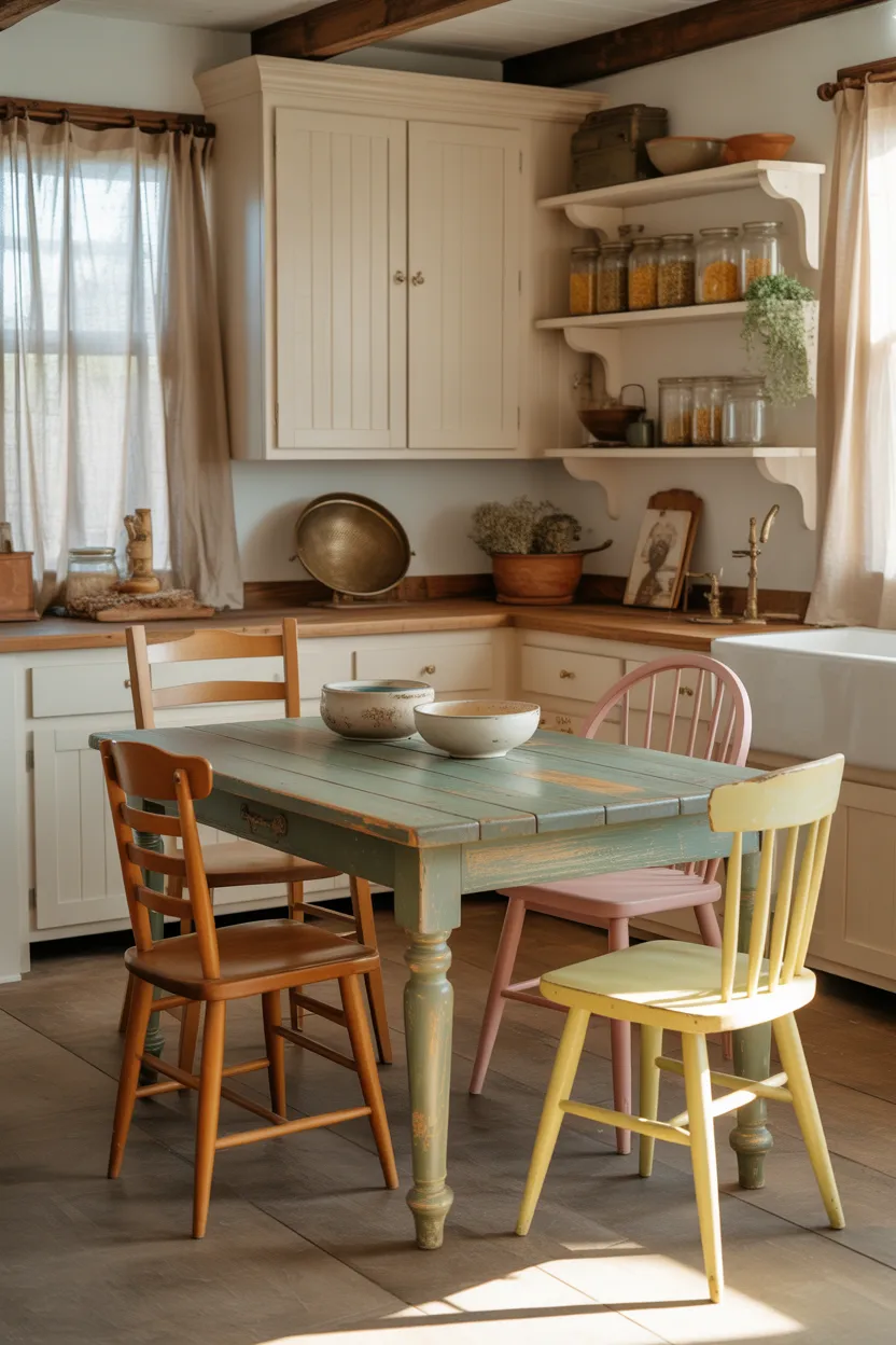 Embrace Slightly Mismatched Furniture