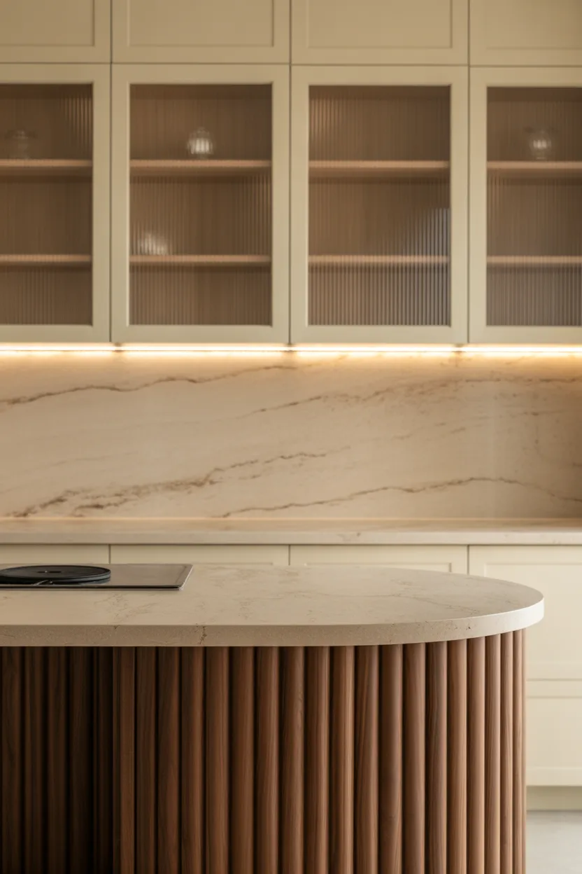 Fluted and Textured Details