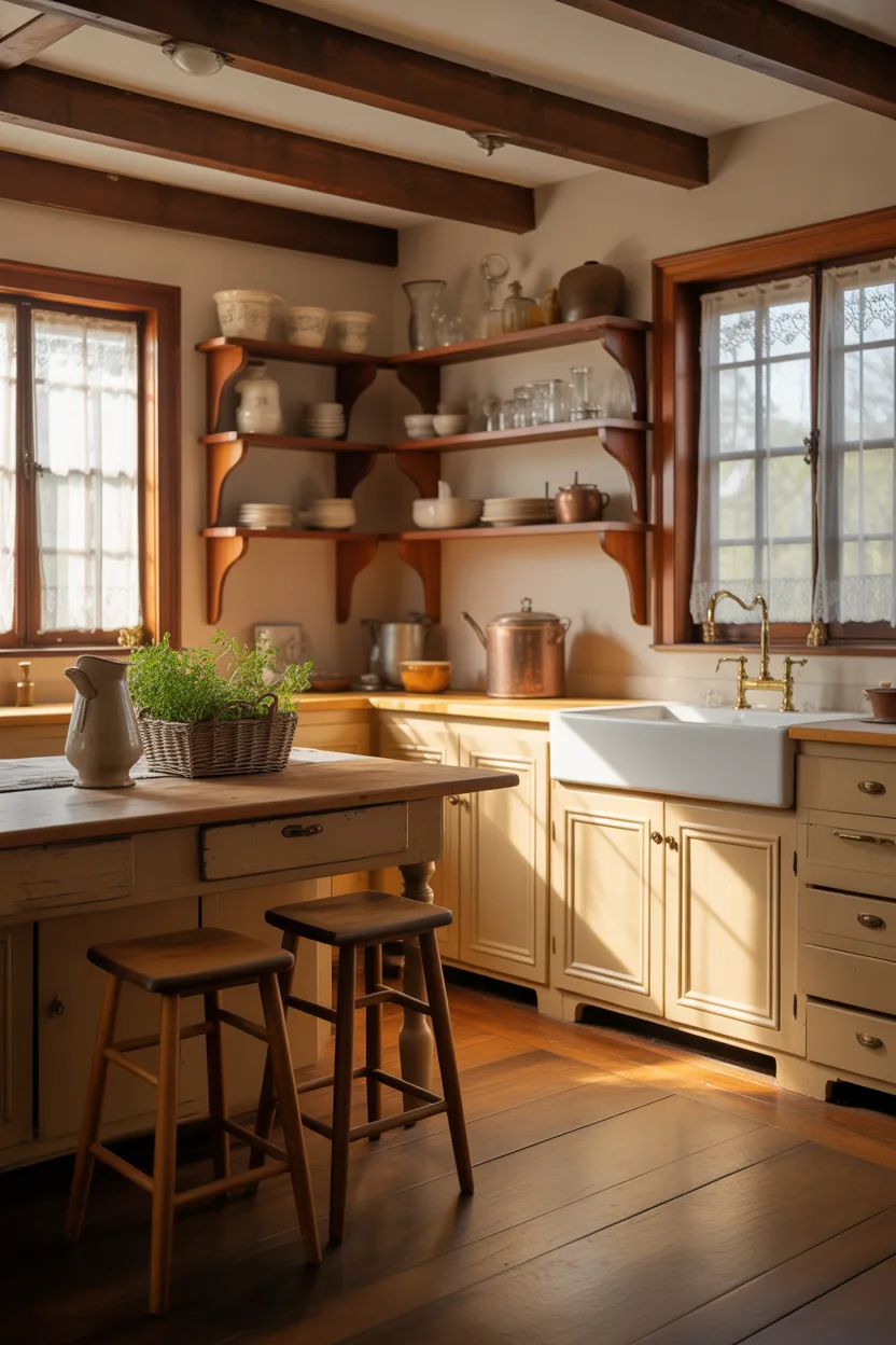 Go for Warm Wood Tones
