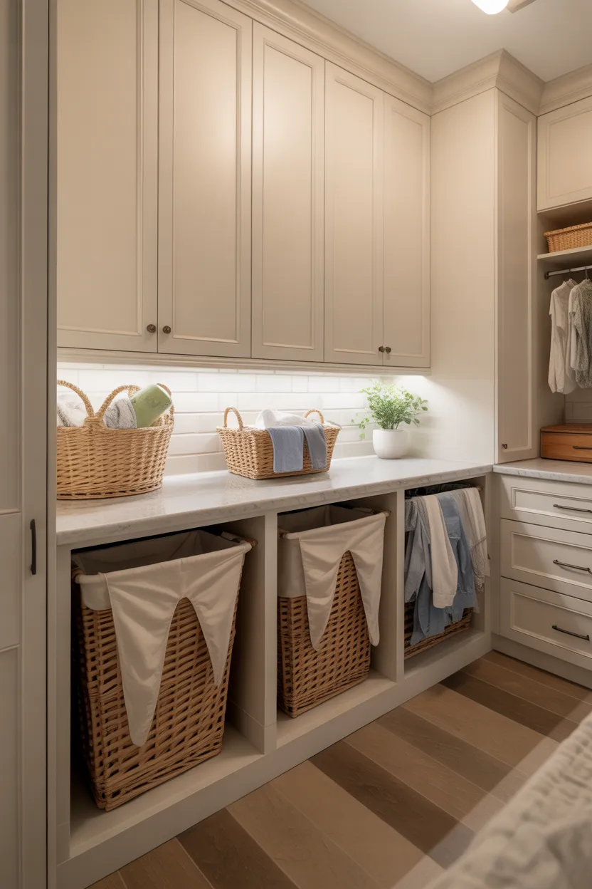 Include a Built In Hamper Station