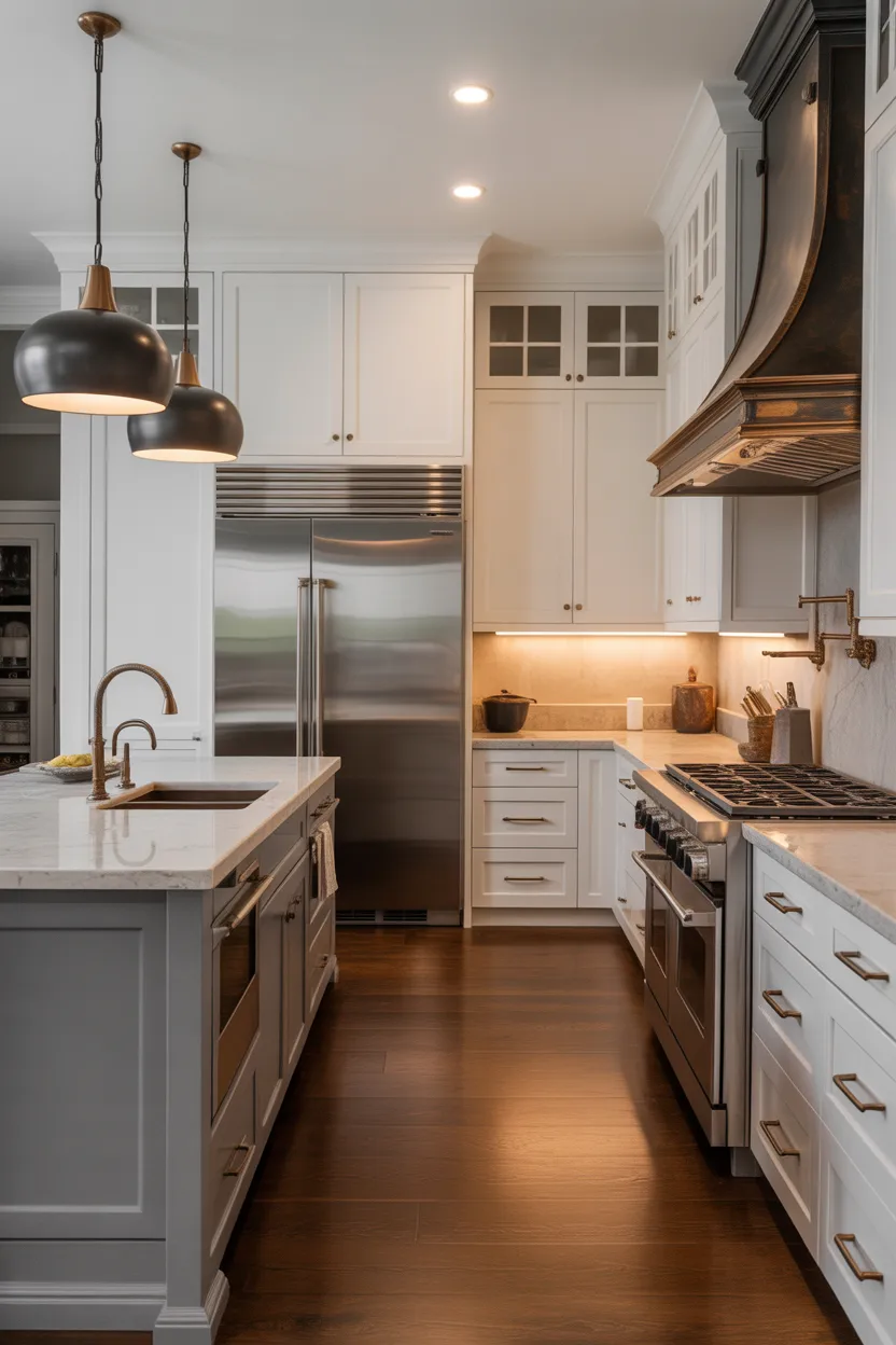 Layered Metal Finishes