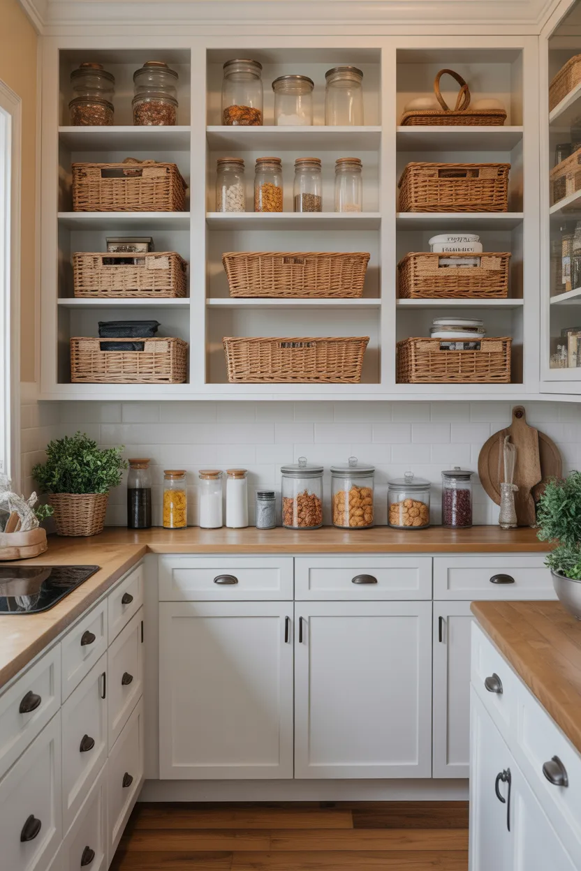 Mixed Open and Closed Storage