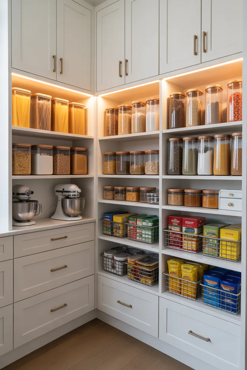 Oversized Pantry Zones