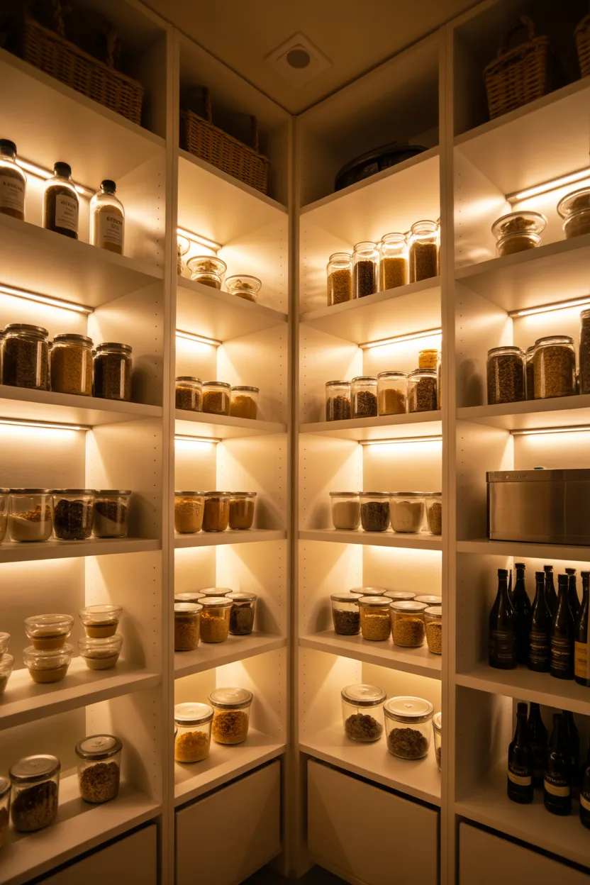 Pantry Lighting That Makes Everything Look Better