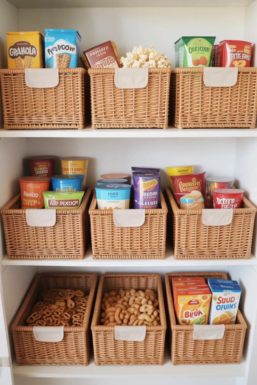 Set Up a Snack Station