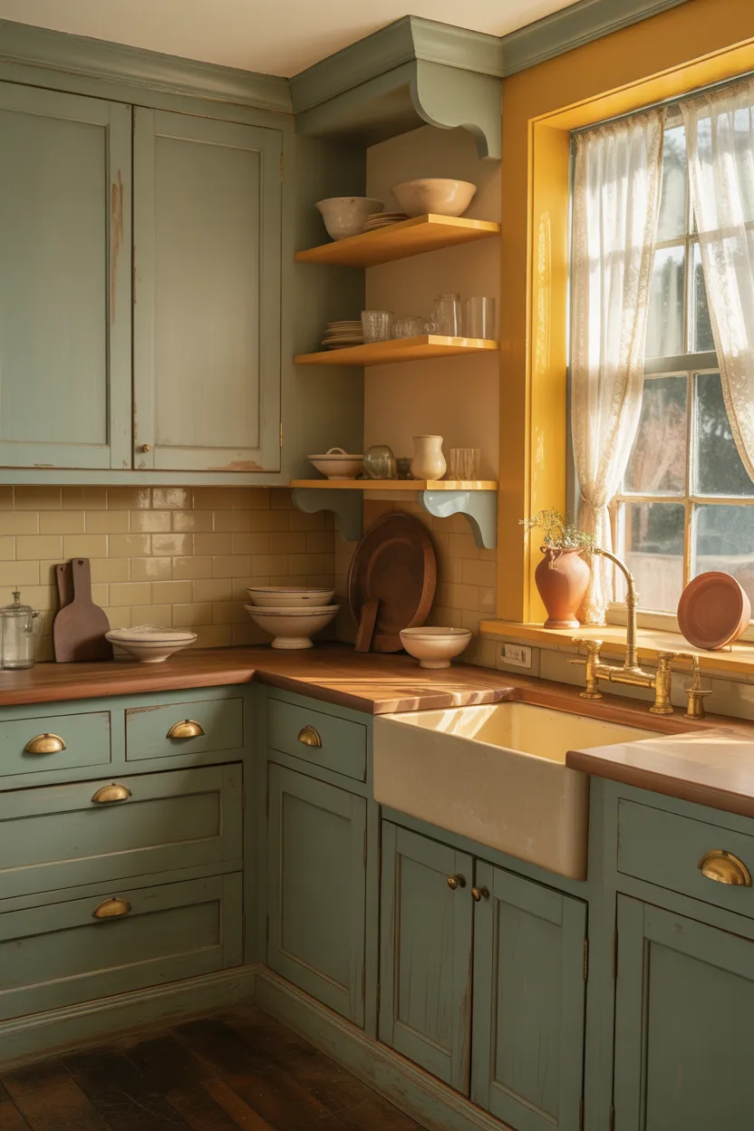 Use Soft, Faded Paint Colors