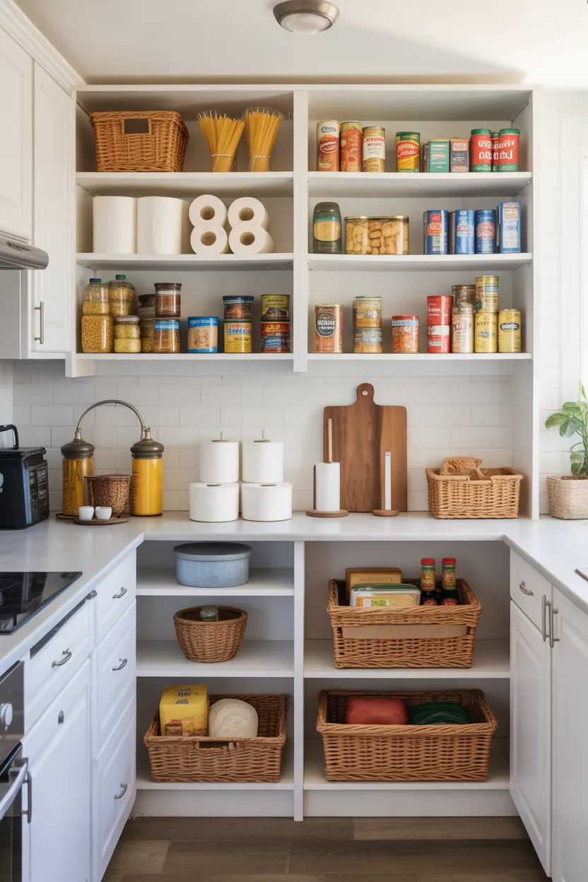 Use the Top Shelf for Backstock Only