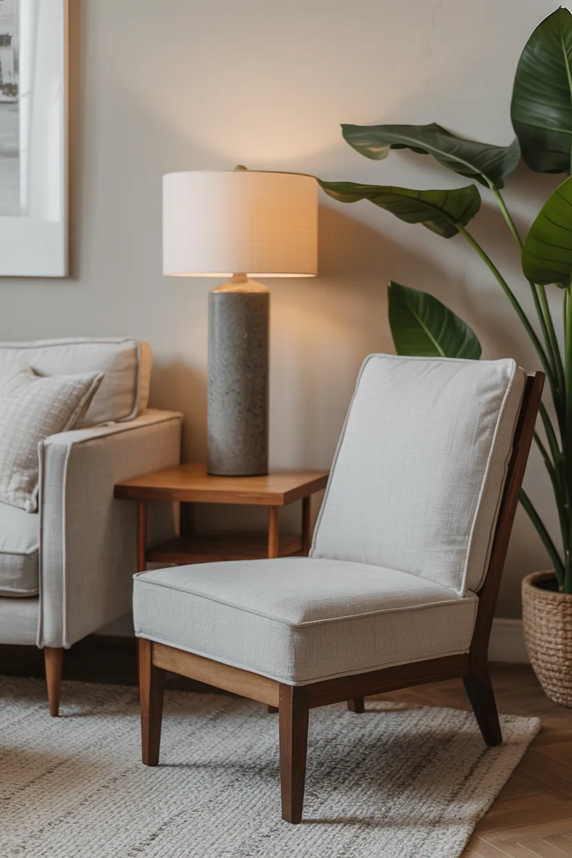 Reading Chairs With Built-In Ottoman