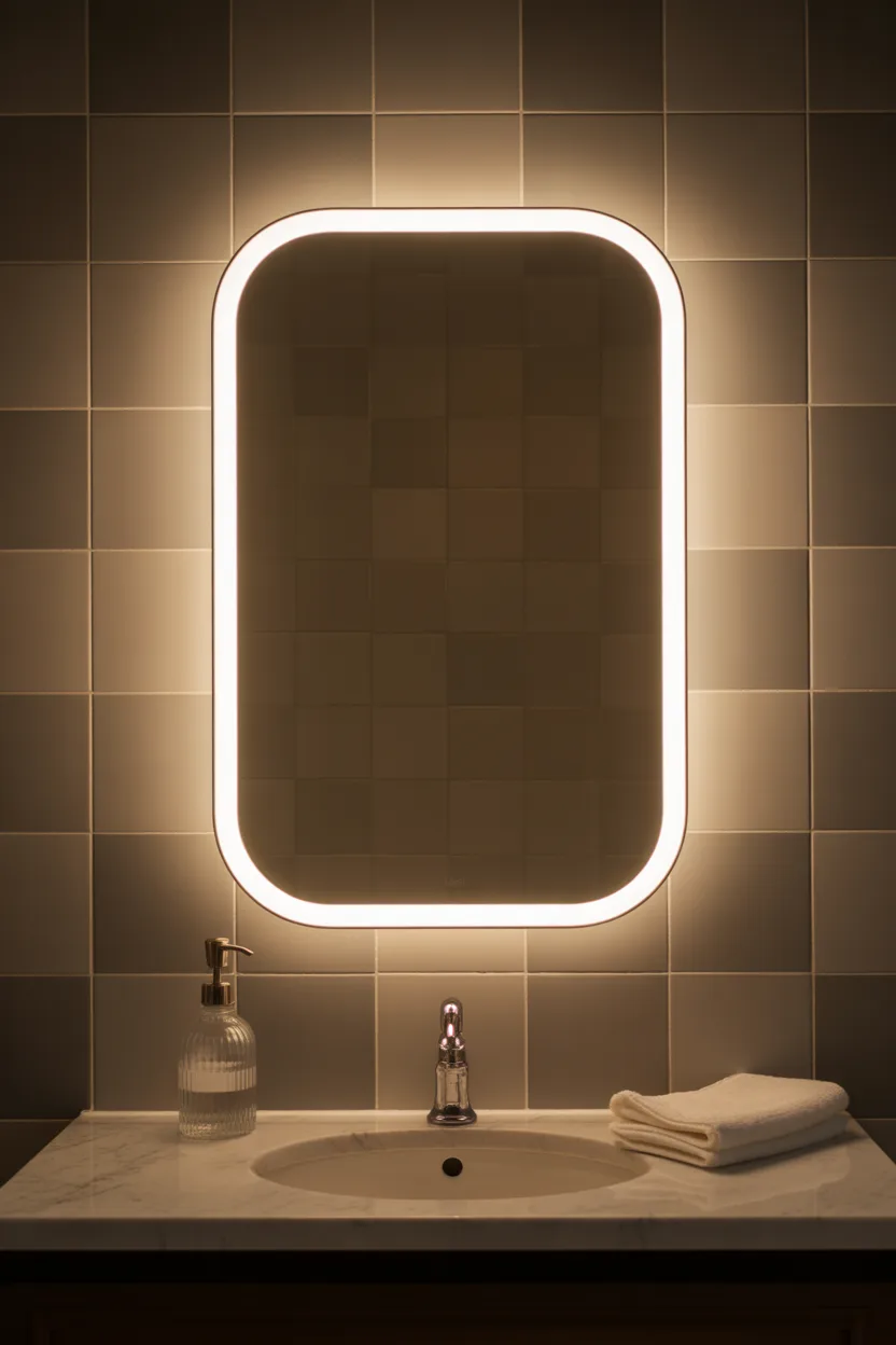 Backlit LED Mirrors