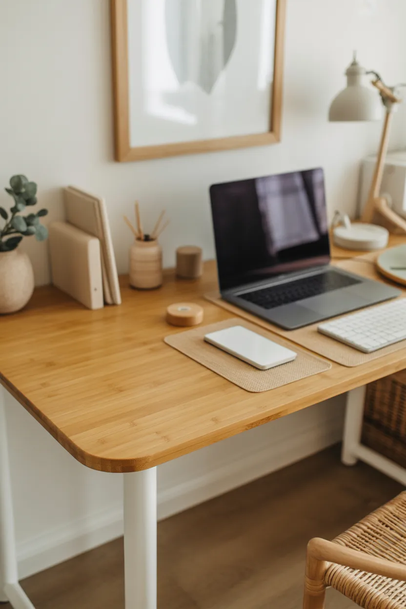 Bamboo Computer Desk