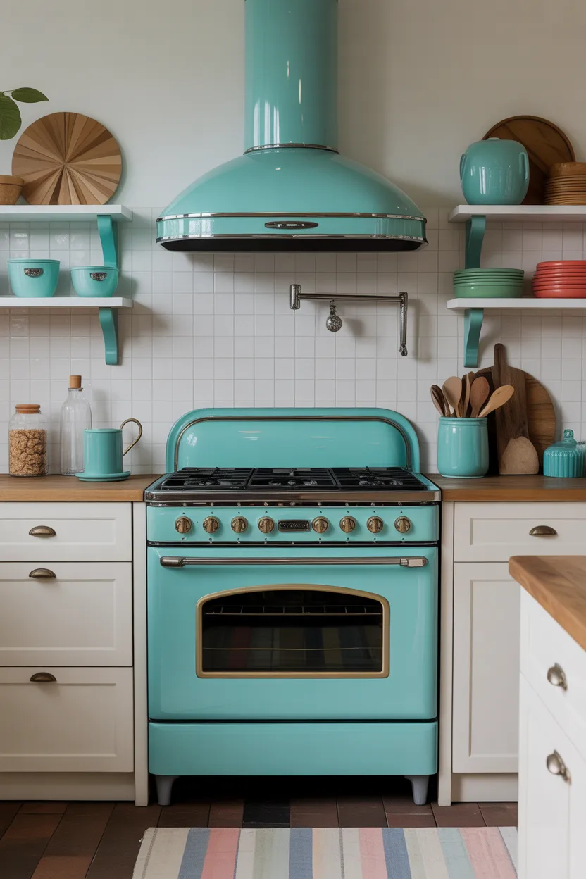 Bold Colored Appliances (Retro-style)
