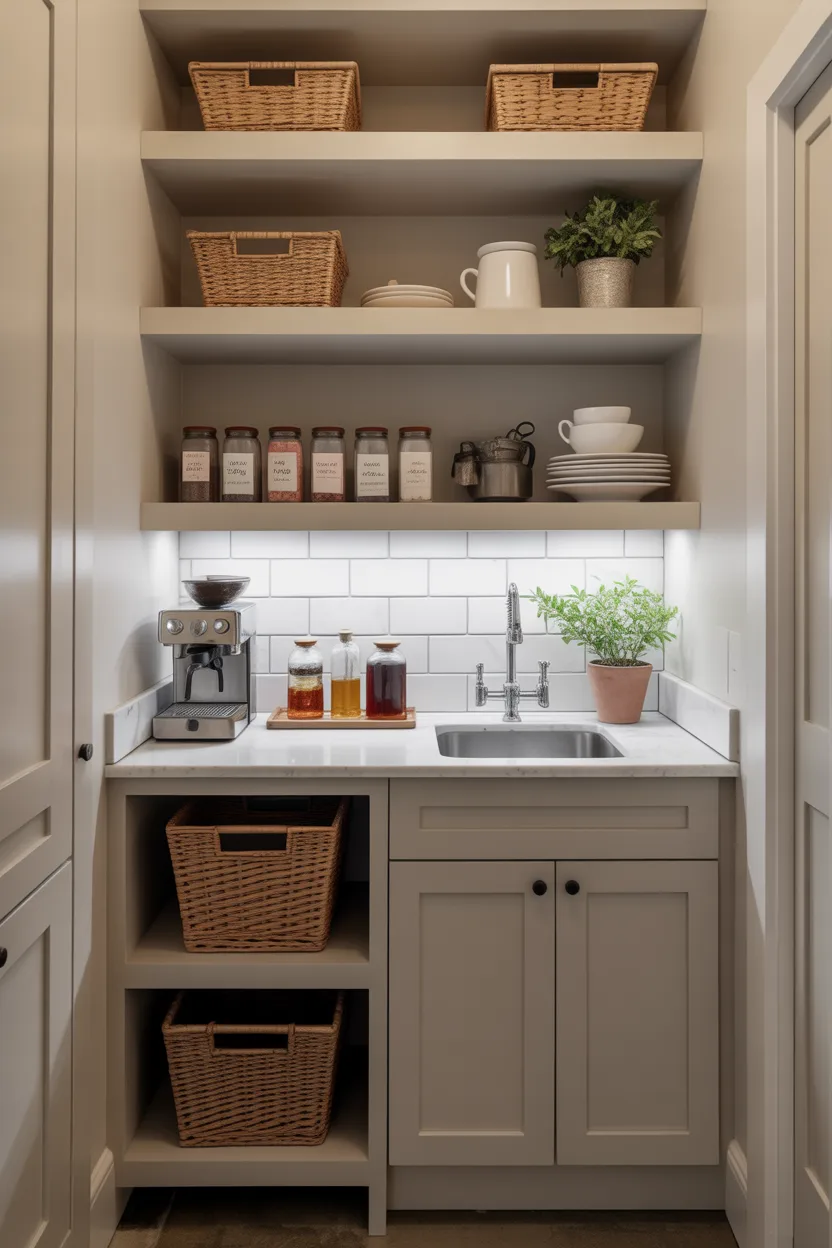 Butler's Pantry & Prep Stations