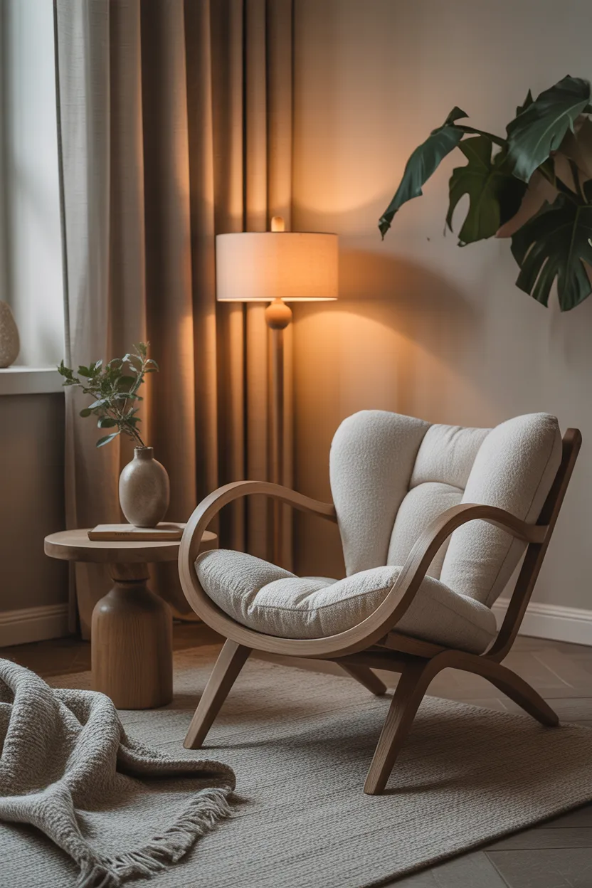 Choose One Sculptural Lounge Chair