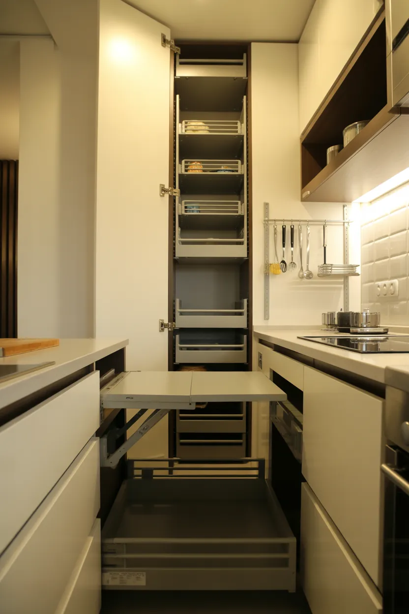 Compact Kitchens with Clever Layouts
