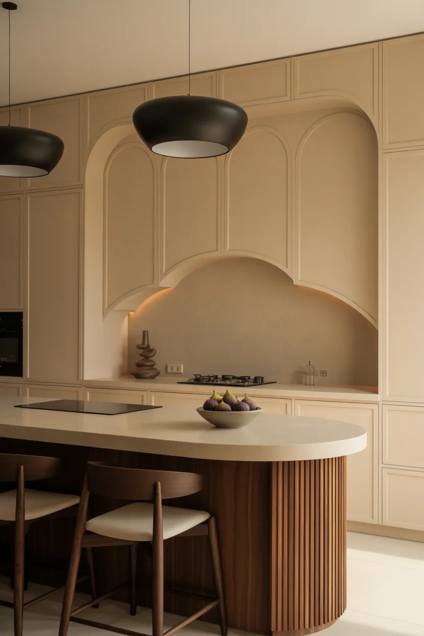 Curved and Rounded Cabinet Edges