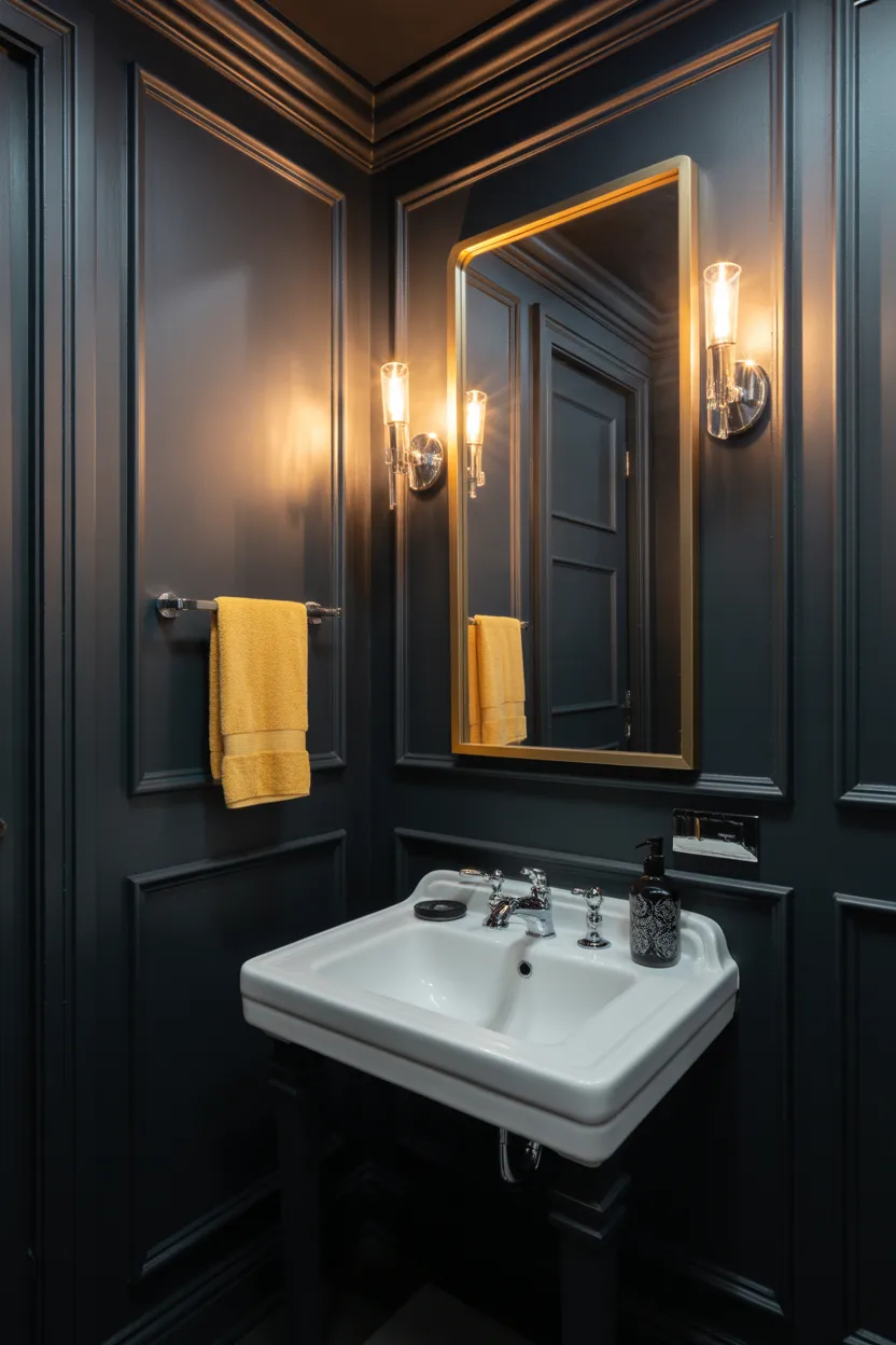 Dramatic Dark Paint