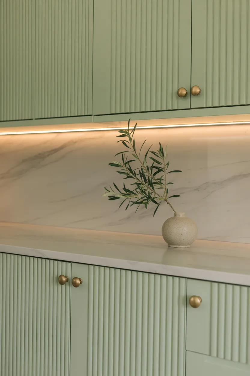 Fluted and Reeded Cabinet Doors