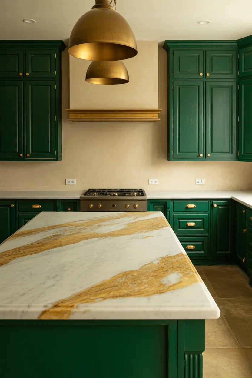 Green and Gold — A Luxurious Pairing