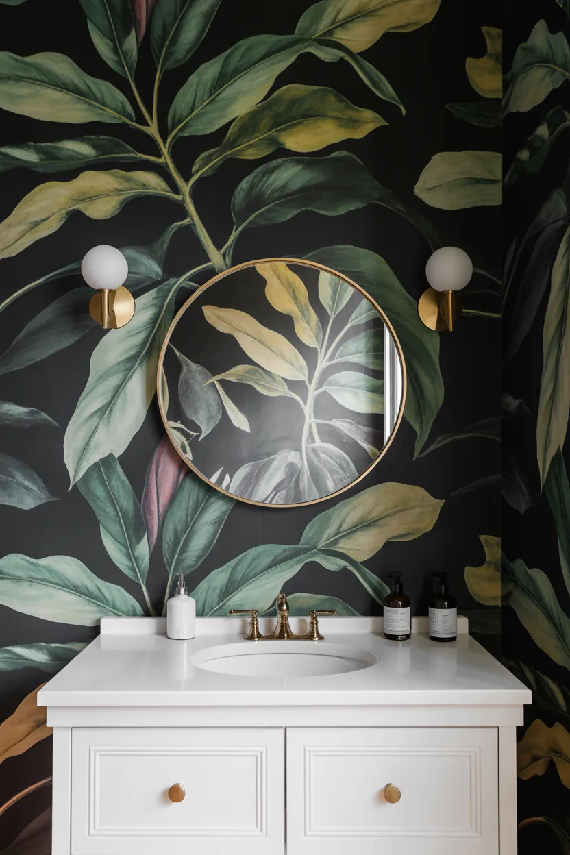 High Contrast Mural Wallpaper