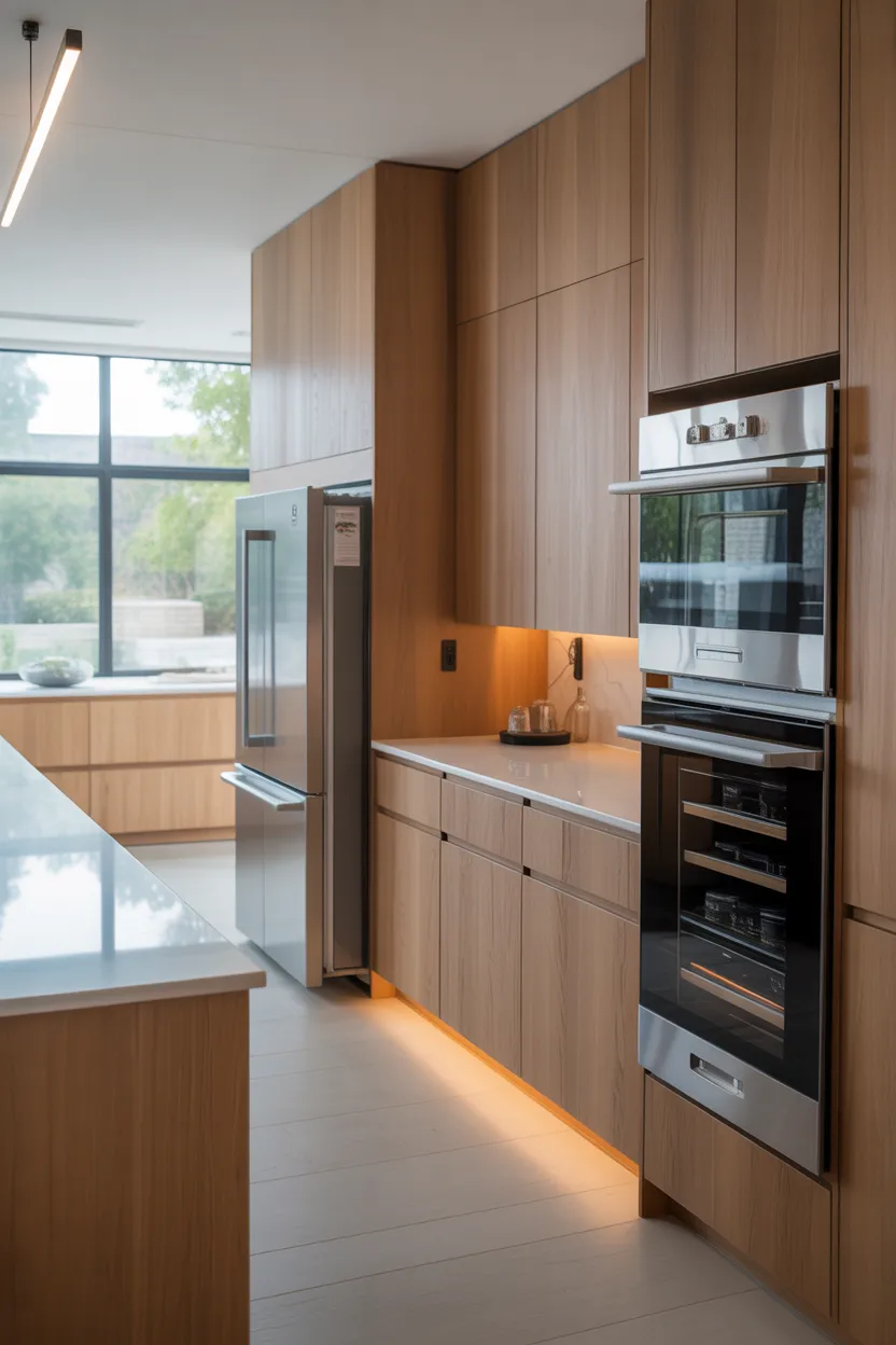 Integrated Appliances & Hidden Storage