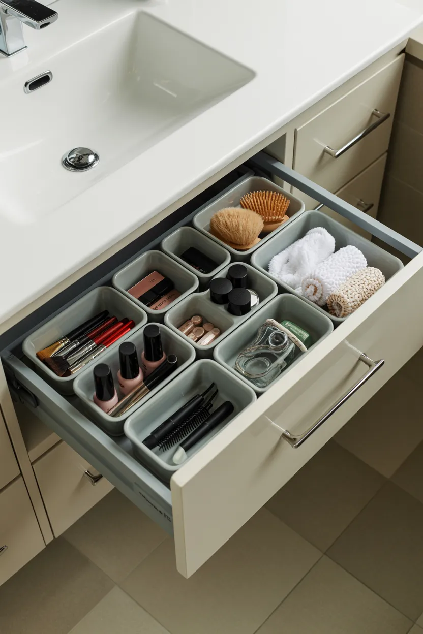 Keep a Small Bin in Every Drawer