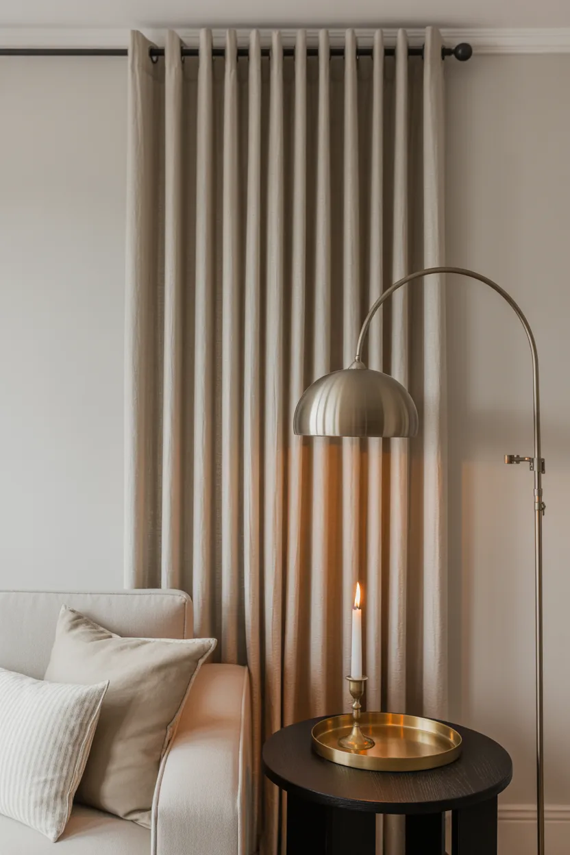 Choose Hardware and Fixtures in Matte Black or Warm Brass