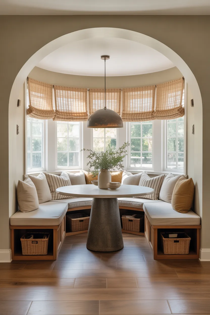 Open Plan with Cozy Dining Nook
