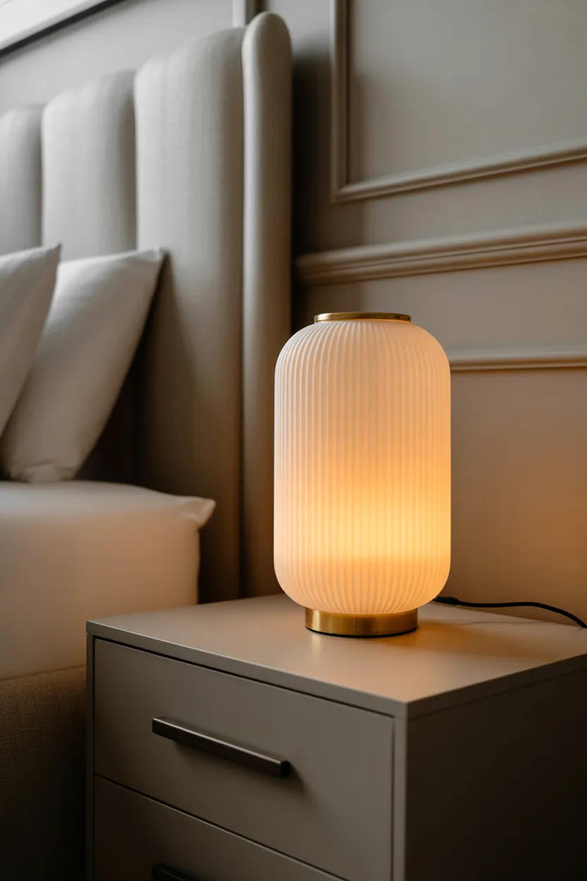 Ribbed or Fluted Lamps