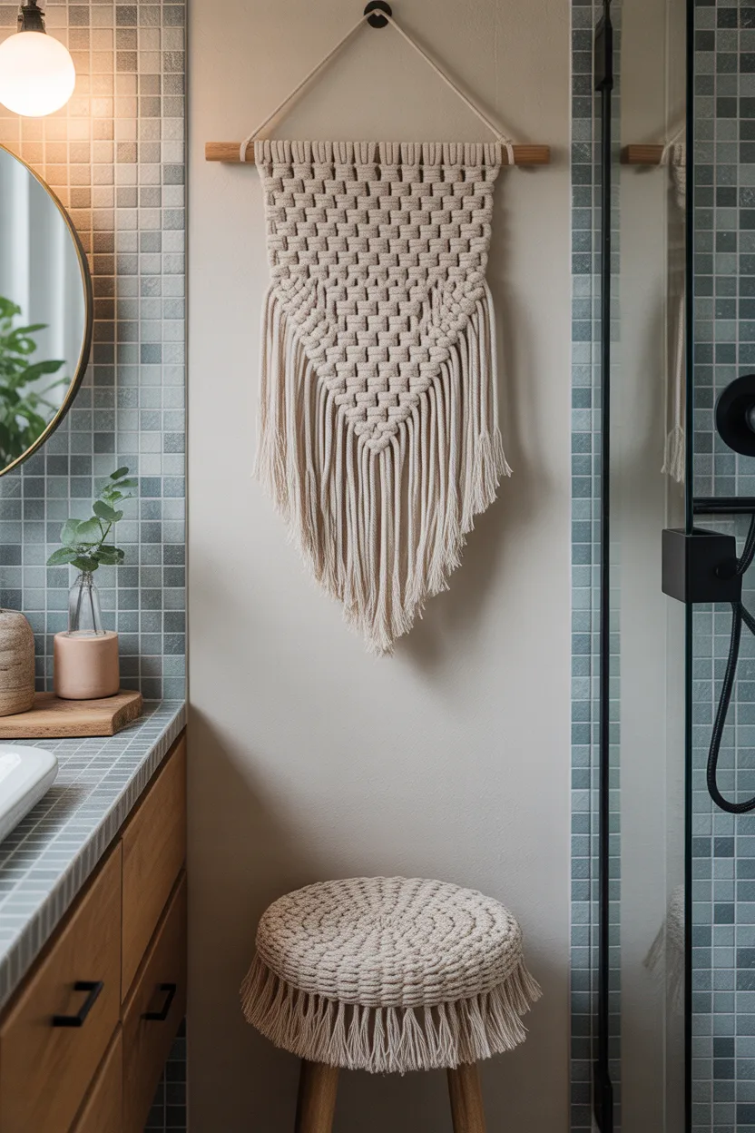 Single Woven Wall Hanging