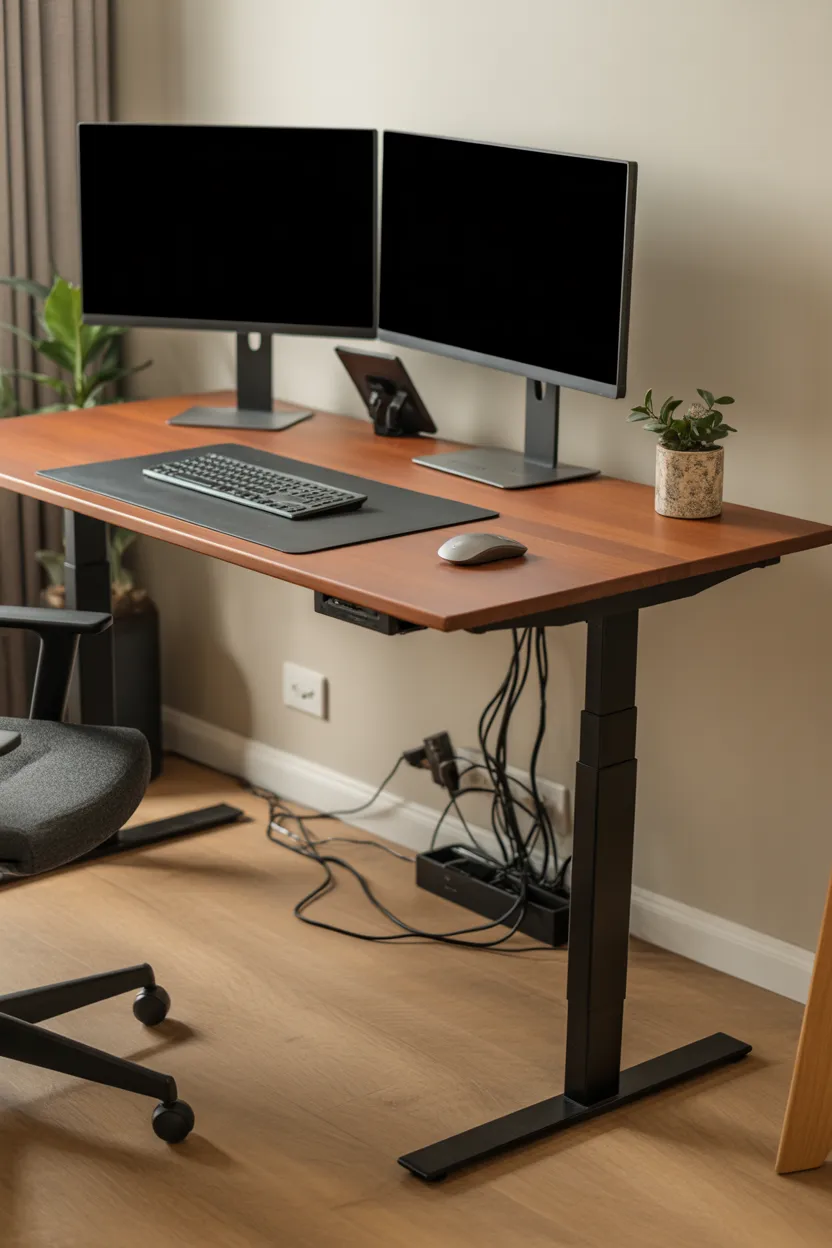 Standing Wooden Desk
