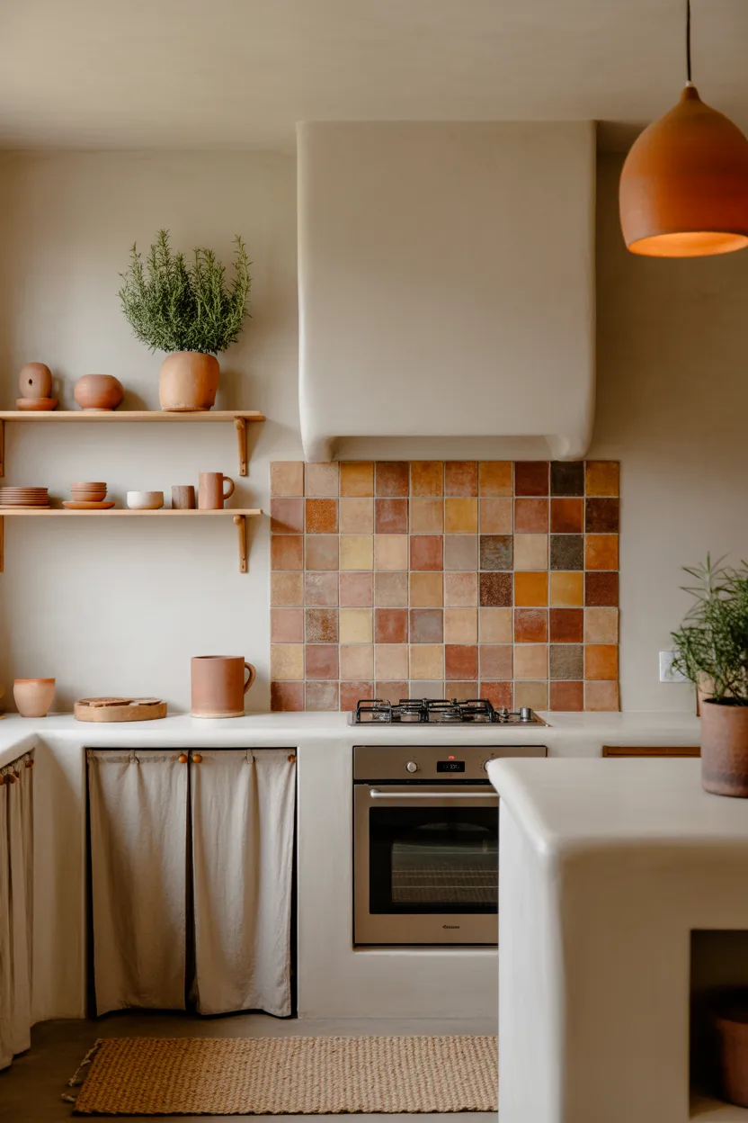 Terracotta and Earthy Accents