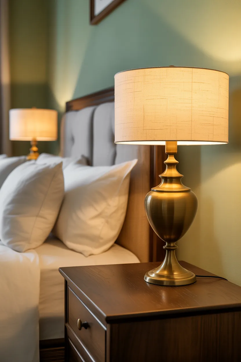 Vintage-Inspired Brass Lamps