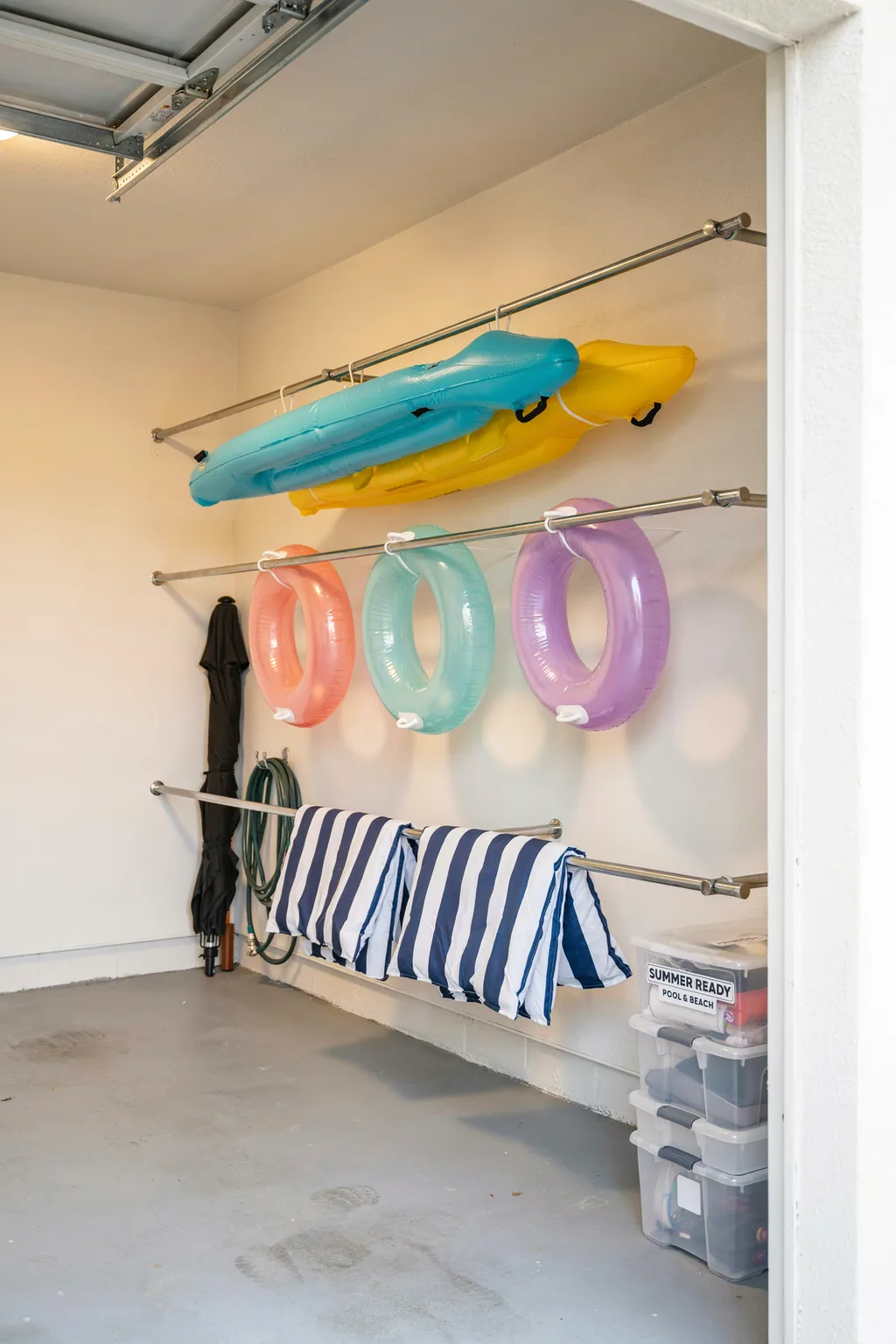 A Tension Rod Storage System