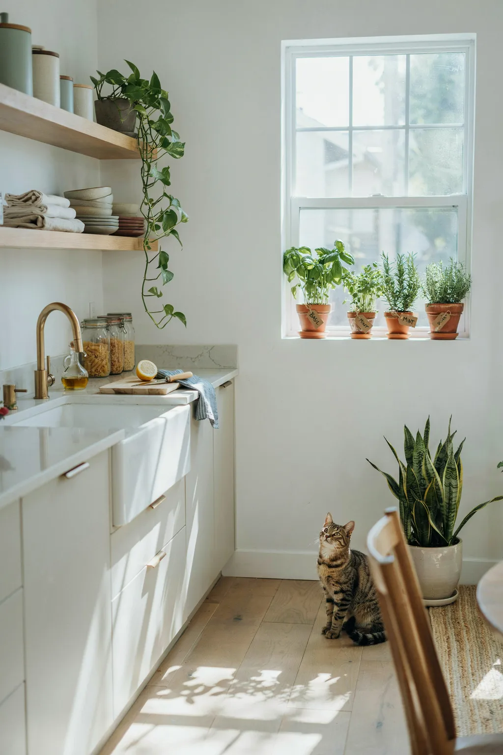 Add Greenery That You'll Actually Keep Alive