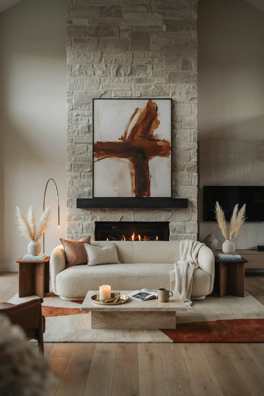 Add a Focal Point That Isn't the TV