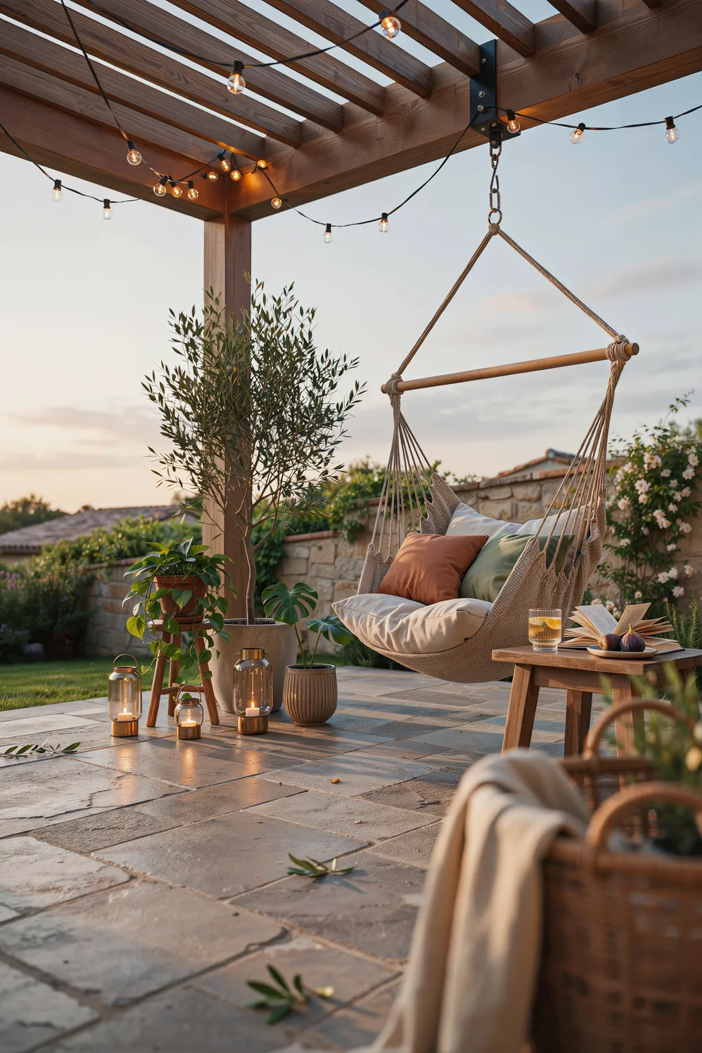 Add a Hammock Chair to Your Patio or Porch
