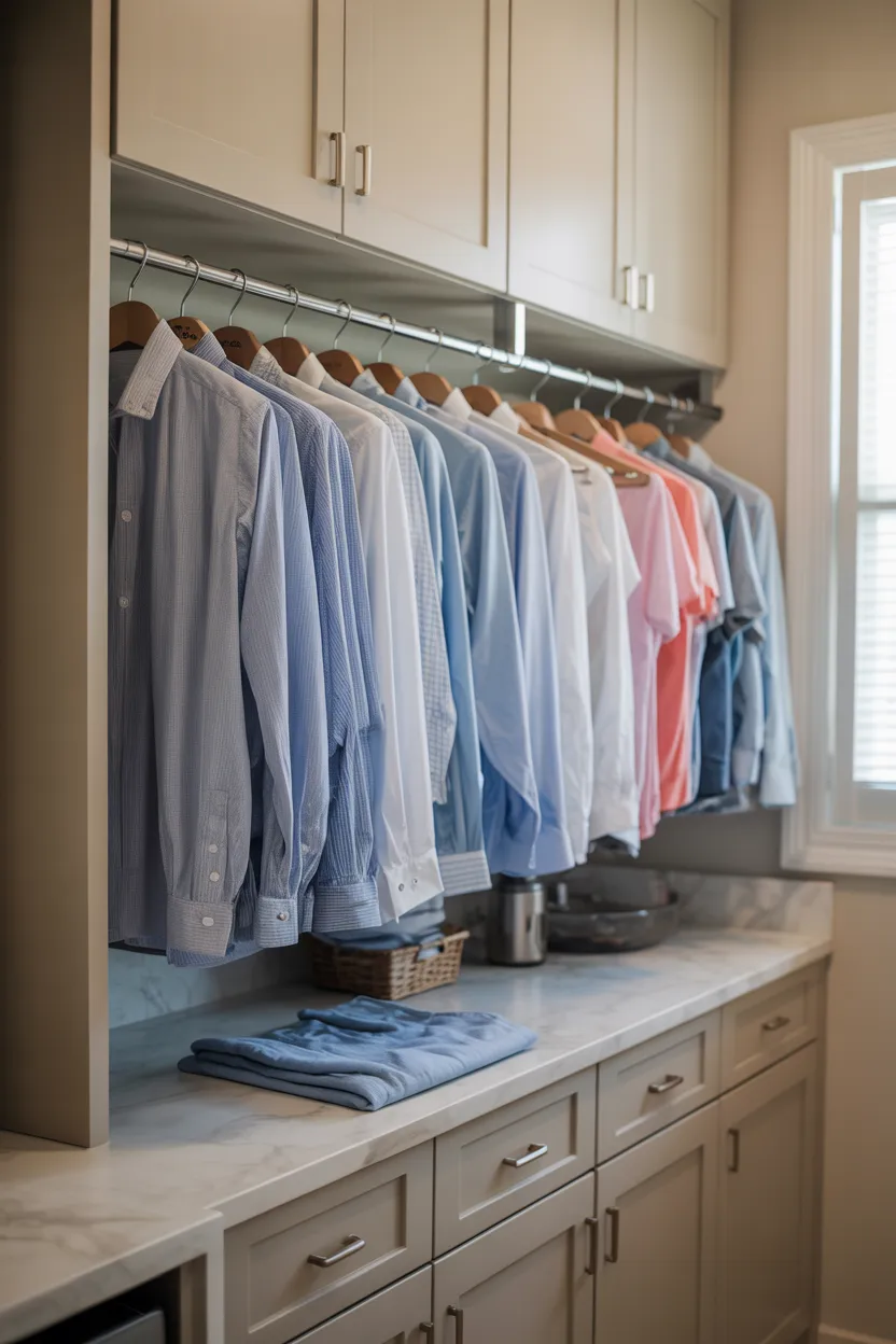 Add a Hanging Rod for Air-Drying