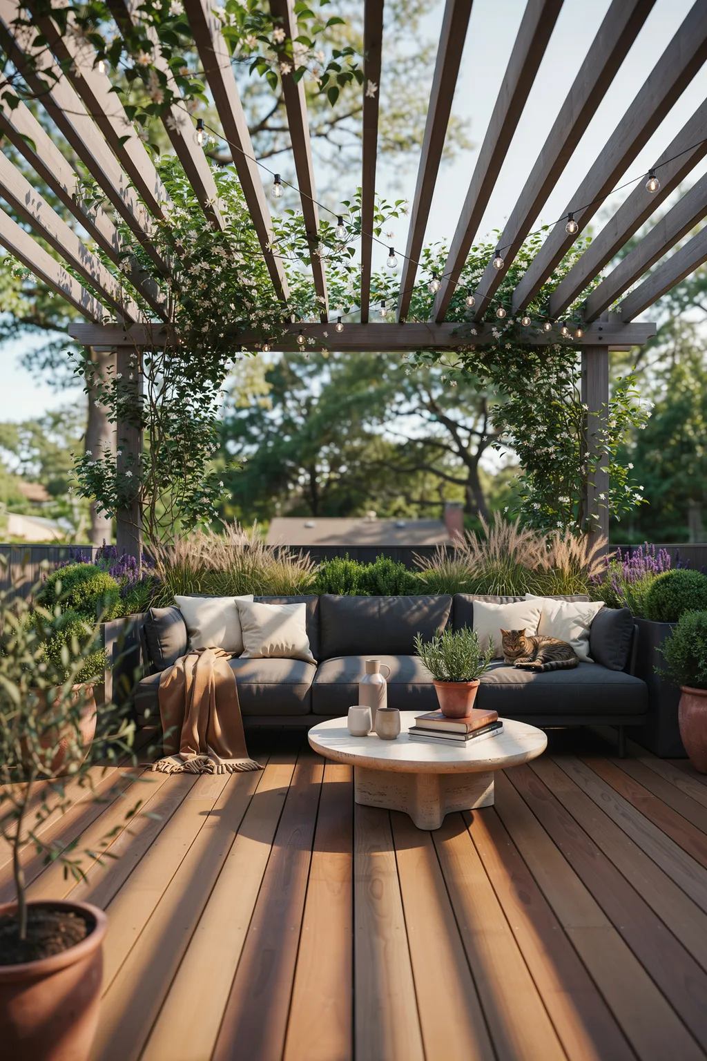 Add a Pergola or Shade Sail