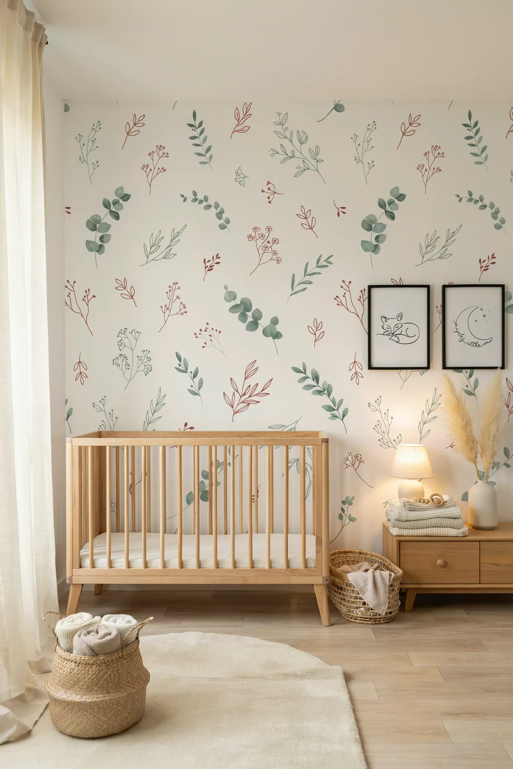 Add a Statement Wall with Removable Wallpaper