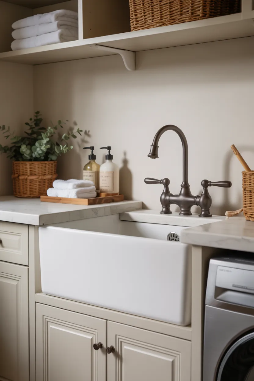 Add a Utility Sink with Style