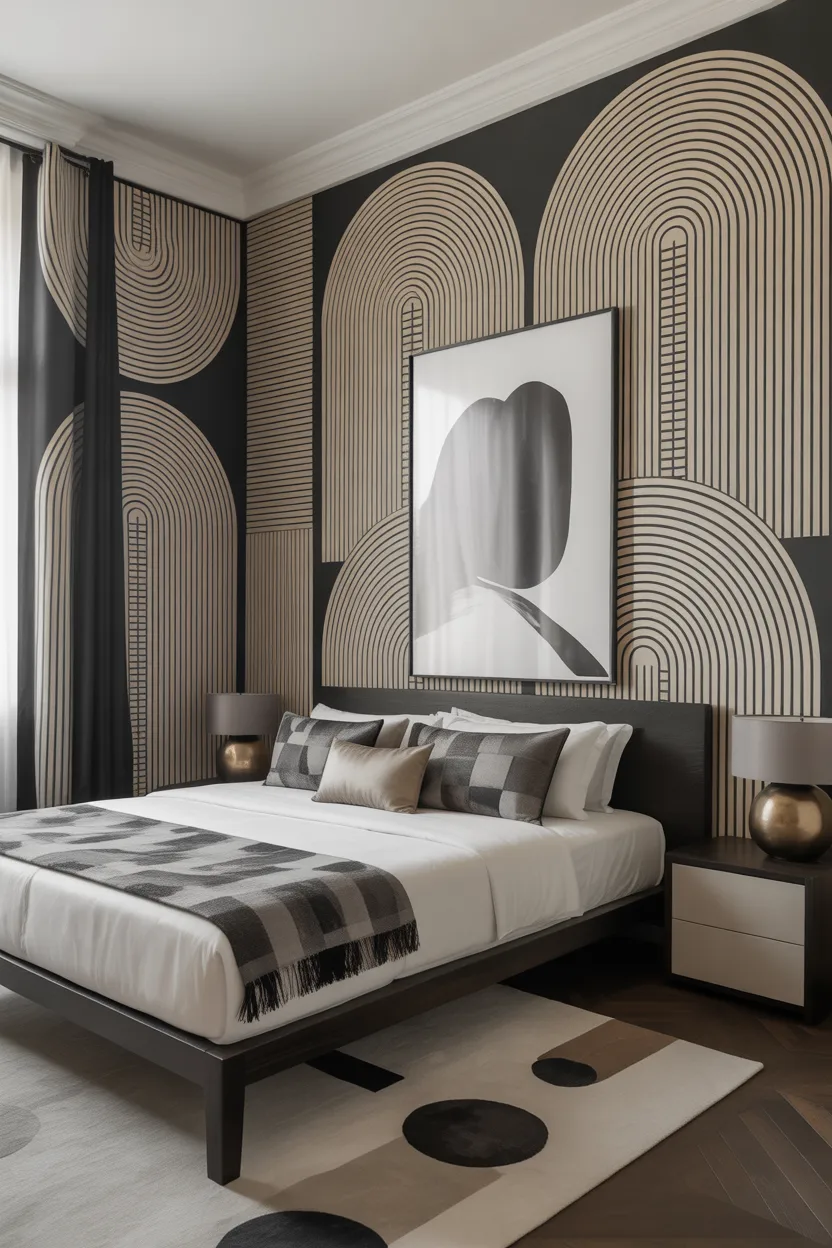 Bold Geometric Statement Prints
